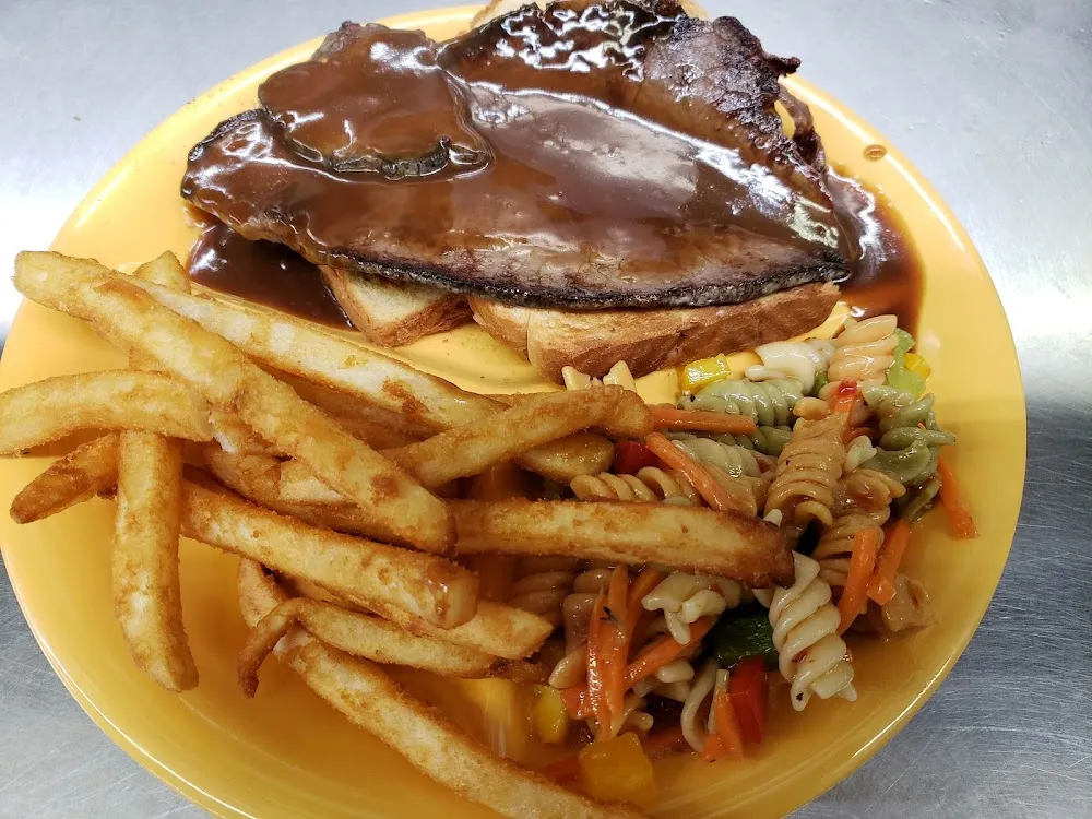 Open Faced Roast Beef