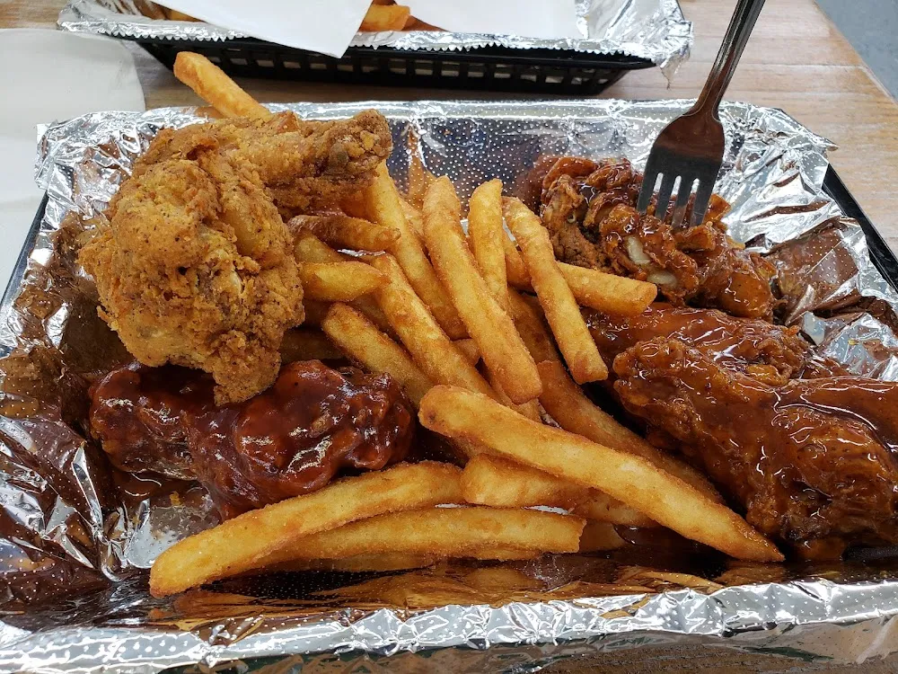 Wings and Fries